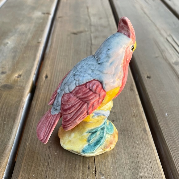 Stangl Pottery Grey Cardinal Cockatiel Figurine - Picture 4 of 8